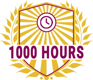 1000 Hours Award